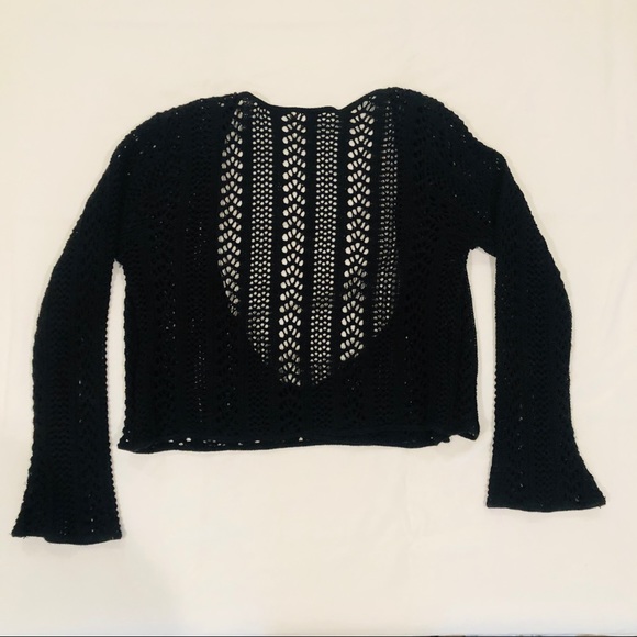 Collection XIIX Black Knit Cardigan - Picture 3 of 6
